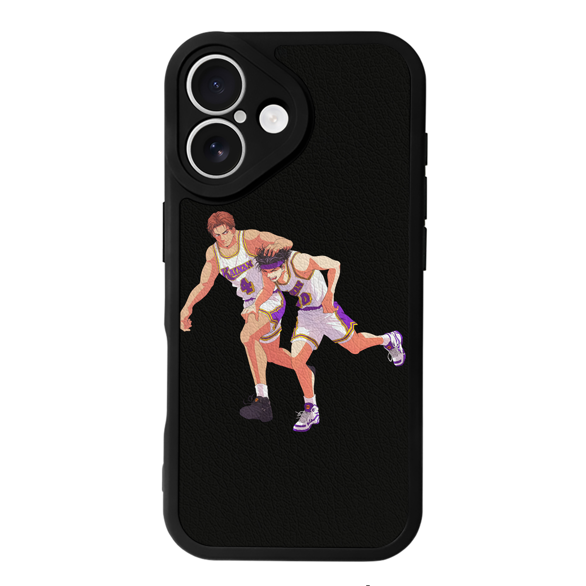 （画像用） SLAM DUNK／スラムダンク 【iPhone 16シリーズ対応】シリコンスマホケース（レザー調） 材質：シリコン